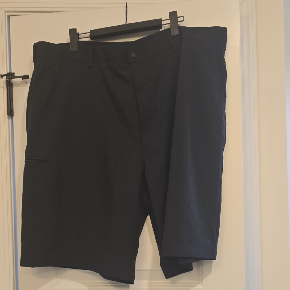 Men's Black Golf Shorts